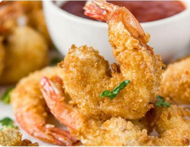 Fried Shrimp Combo.